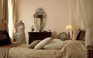 Lit confortable au domaine de la Traxene