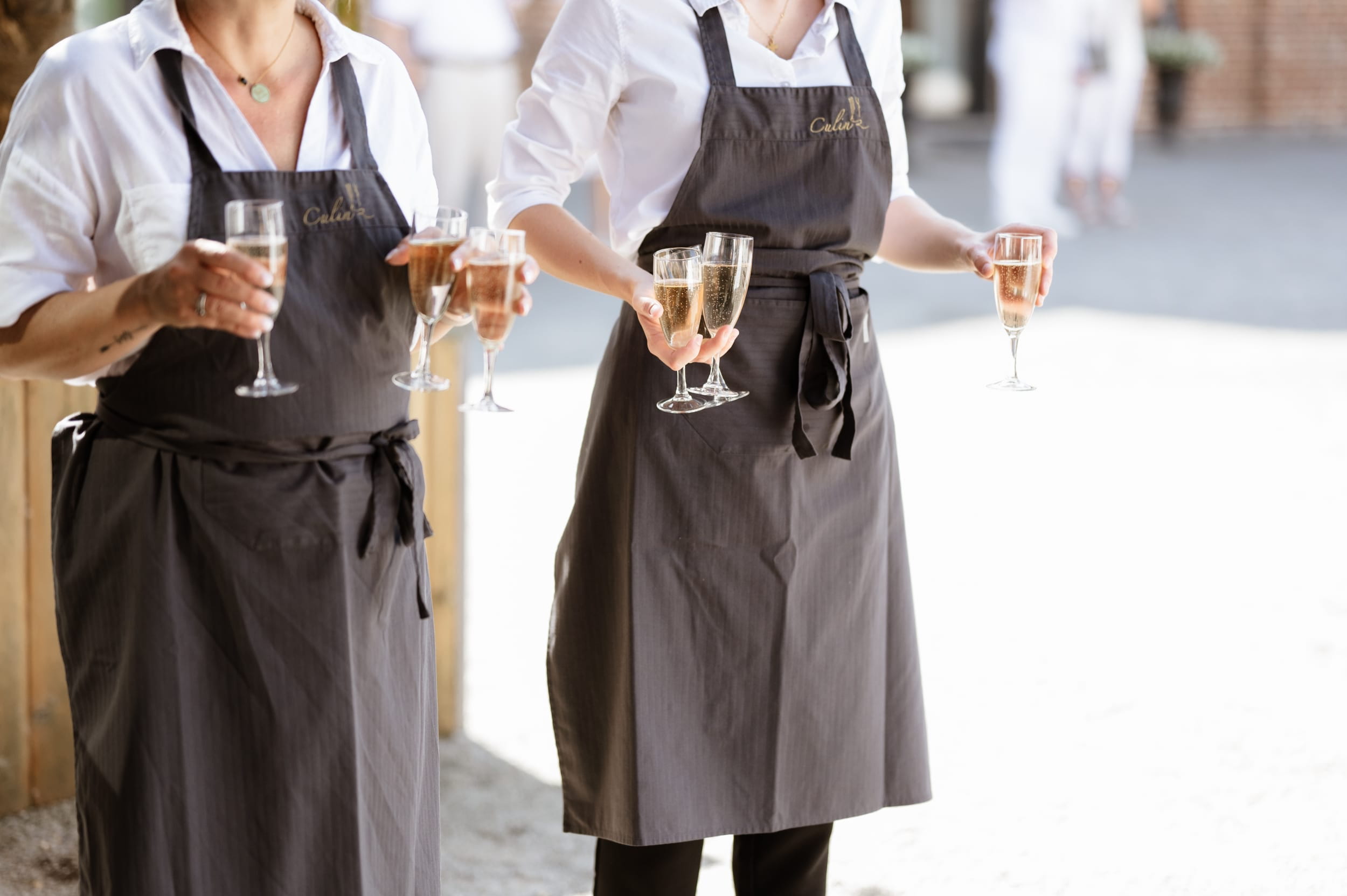 Service cocktail Culin'R au Domaine de la Traxène